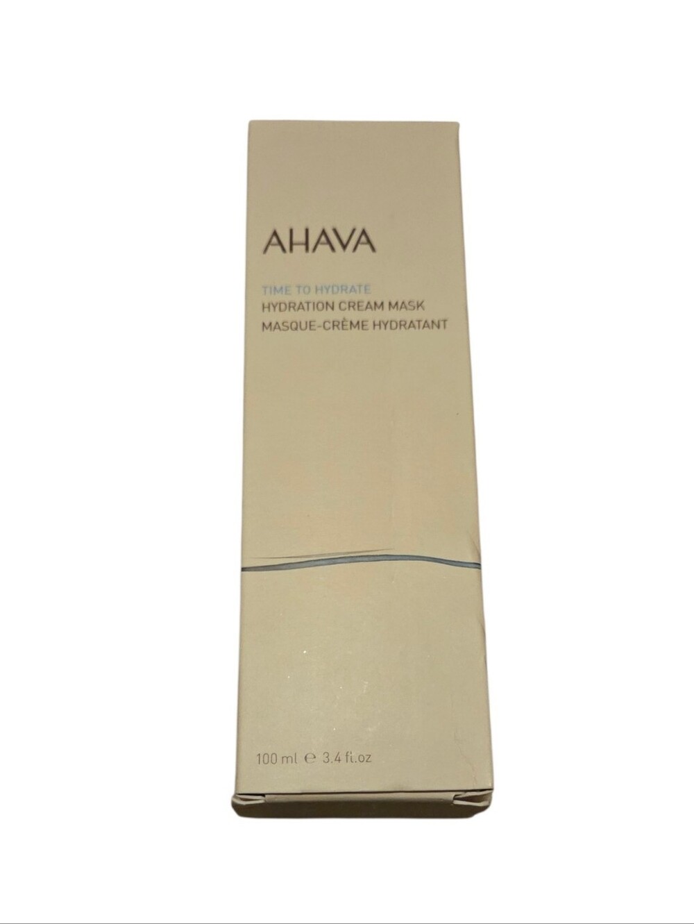 AHAVA Time To Hydrate Hydration Cream Mask Full Size 3.4oz / 100ml